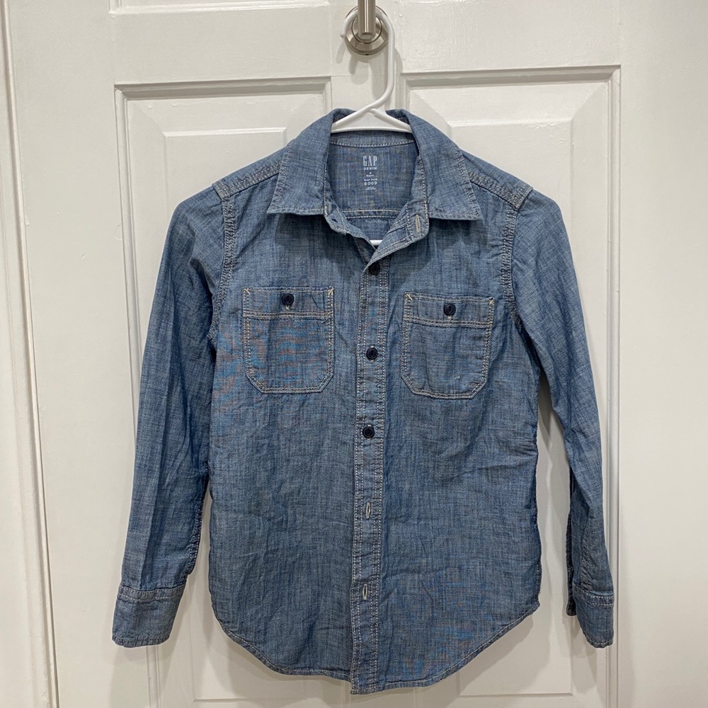 GAP KIDS JEANS SHIRT